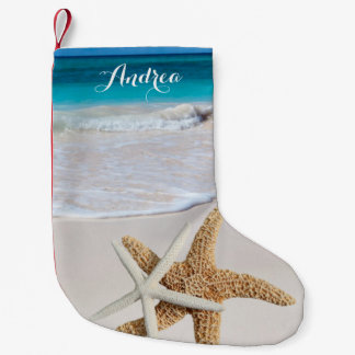 Tropisch kerststrand Starfish Stocking Kleine Kerstsok