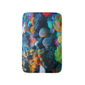 Tropisch koraalrif onderzee badmat (Voorkant Verticaal)