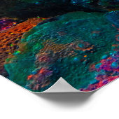 Tropisch koraalrif onderzee poster (Hoek)