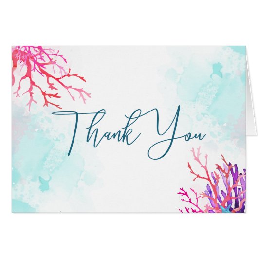 Tropisch koraalrif Waterverf (Voorkant Horizontaal)