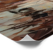 Tropisch kustlandschap - impressionistisch poster (Hoek)