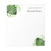 Tropisch laat het Manuscript van het Oerwoud Perso Notitieblok (Voorkant)