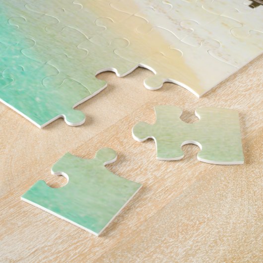 Tropisch landschap legpuzzel (Zijkant)