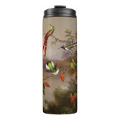 Tropisch landschap met tien kolibries kop thermosbeker (Voorkant)