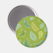 Tropisch lederen patroon 16 magneet (Voorkant / Achterkant)