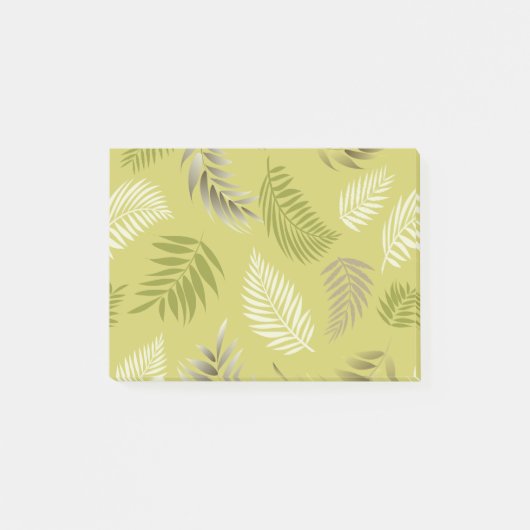 Tropisch lederen patroon 17 post-it® notes (Voorkant)