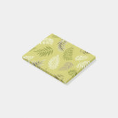Tropisch lederen patroon 17 post-it® notes (Schuin)
