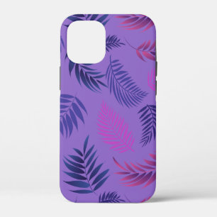 Tropisch lederen patroon 19 iPhone 12 mini hoesje