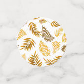 Tropisch lederen patroon 22 confetti (Kleine voorkant)