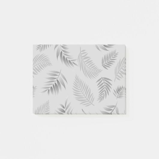 Tropisch lederen patroon 5 post-it® notes (Voorkant)