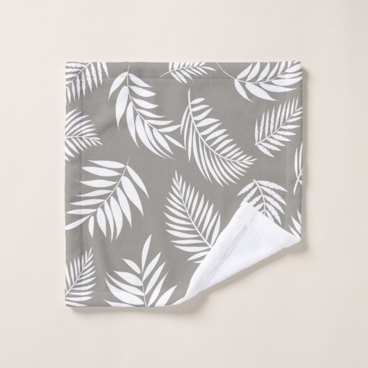 Tropisch lederen patroon 9 bad handdoek (Wasdoekje)