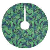Tropisch lederen patroon kerstboom rok (Voorkant)