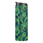 Tropisch lederen patroon thermosbeker (Geroteerd rechts)