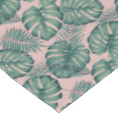 Tropisch lefpatroon tafelkleed (Gekanteld)