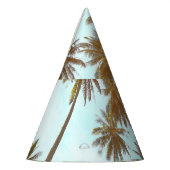 Tropisch Lijst: Abstracte palmbomen Feesthoedjes (Links)