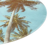 Tropisch Lijst: Abstracte palmbomen Snijplank (Hoek)