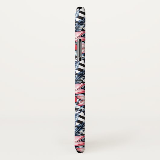 Tropisch Lotus Flower Pattern Case-Mate iPhone Case (Achterkant / rechts)