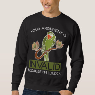 Tropisch Loud Parrot-argument Annoying Bird Trui