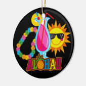 Tropisch Luau Cocktail Ornament (Links)