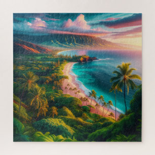 Tropisch Maui-eiland paradijs Legpuzzel