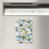 Tropisch Middellands Zee Bruiloft Magneet (Insitu (Vaatwasser))