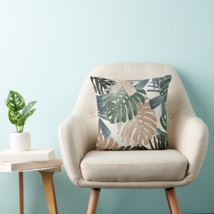 Tropisch Monstera Jungle Bladeren 3 Kussen