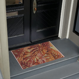 Tropisch Monstera laat Oerwoud klepmat Deurmat