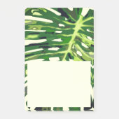 Tropisch Monstera Leaf Post-it® Notes (Voorkant)