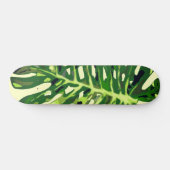 Tropisch Monstera Leaf - Skateboard (Horizontaal)