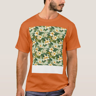 Tropisch naadloos patroon Hawaïaanse Hibiscus Mons T-shirt