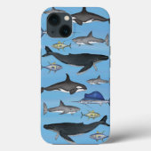 Tropisch oceaanviswater Case-Mate iPhone case (Achterkant)