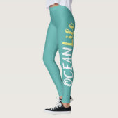 tropisch OCEAN LIFE | Leggings (Links)