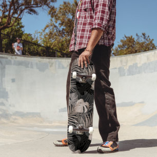 Tropisch Oerwoud Nachtbladeren 8 - Herhaling Skateboard