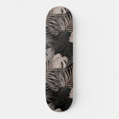 Tropisch Oerwoud Nachtbladeren 8 - Herhaling Skateboard (Voorkant)