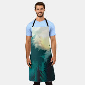 Tropisch Oerwoud: ochtendlandschap. Schort (Gedragen)