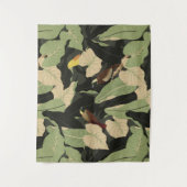 Tropisch Oerwoud Parrot Toucan Birds Wandkleed (Voorkant)