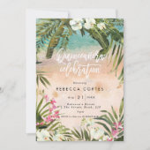 tropisch oerwoud Quinceanera 15e verjaardag Kaart (Voorkant)