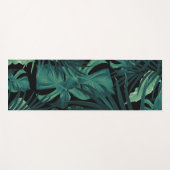 Tropisch Oerwoud 's nachts verliest patroon #1 #tr Yogamat (Voorkant (horizontaal))