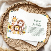 Tropisch Oerwoud Safari Dieren Boeken voor Baby Informatiekaartje