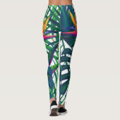 Tropisch Oerwoud uit Griekenland laat paradijs Leggings (Achterkant)