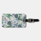 Tropisch oliefabriek bagagelabel (Voorkant horizontaal)