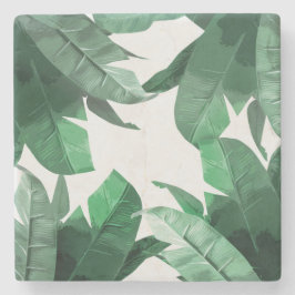 Tropisch Onderzetter van de Banaan Leaf Print Marb