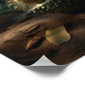 Tropisch onderzoek: Duur fruit Poster (Hoek)