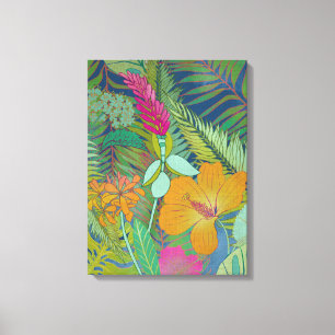 Tropisch onderzoek II Canvas Afdruk
