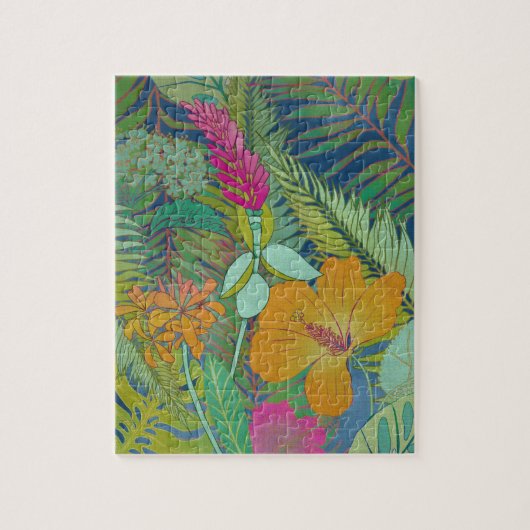 Tropisch onderzoek II Legpuzzel (Verticaal)