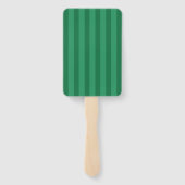 Tropisch "One in A Melon" roze en groene watermelo Handwaaier (Achterkant)