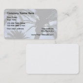 Tropisch onroerend goed visitekaartje (Voorkant / Achterkant)