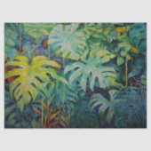 Tropisch ontkoppelpapier tissuepapier (Voorkant)