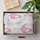Tropisch Ontwerp van de Reeks van Flamingo 7 Tissuepapier (Geschenk)