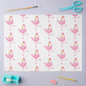 Tropisch Ontwerp van de Reeks van Flamingo 7 Tissuepapier (Craft)